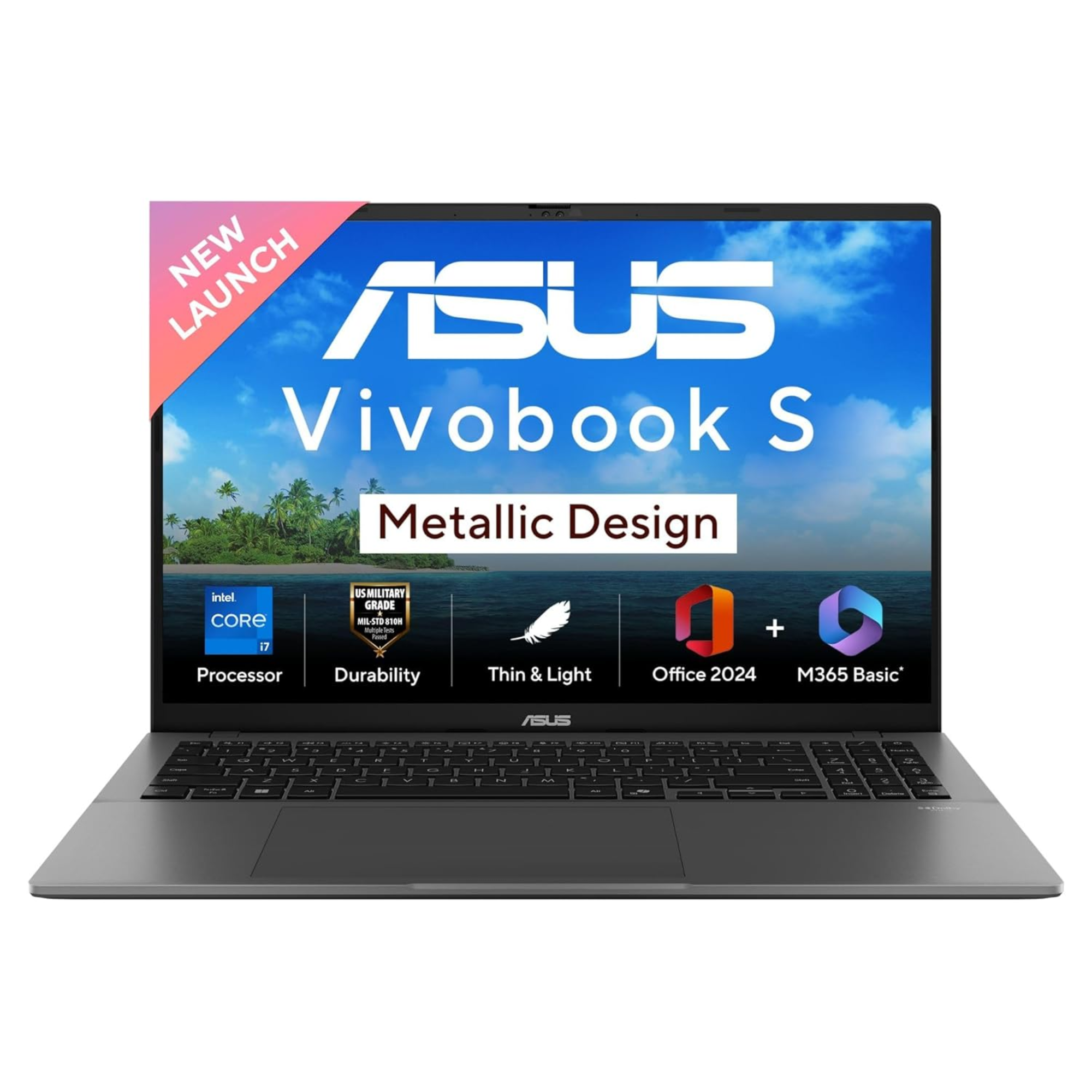 ASUS Vivobook S16,13th Gen,Intel Core i7-13620H,Me...